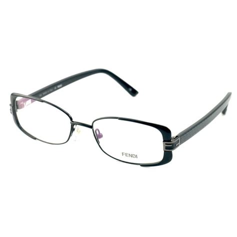 fendi black eyeglass frames|fendi glasses frames women's.